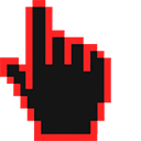 Red Orange Pixel