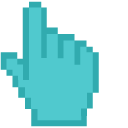 Robin Egg Blue Pixel