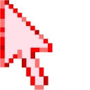 Shining Red Pixel