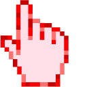 Shining Red Pixel