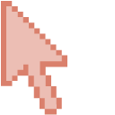 Soft Baby Pink Pixel
