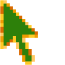 Tangerine Tree Pixel