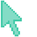 Tiffany Blue Pixel