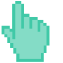 Tiffany Blue Pixel