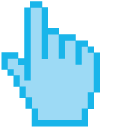 Uranian Blue Pixel