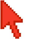 Vermilion Red Pixel