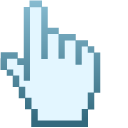 Waterfall Blue Pixel