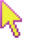 Yellow Hummingbird Pixel
