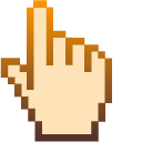 Yellow-Orange Pumpkin Cake Pixel