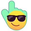 Cool Smiley with Sunglasses