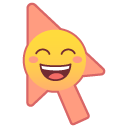 Grinning Smiley with Happy Eyes