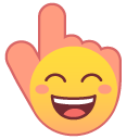 Grinning Smiley with Happy Eyes