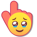 Holding Back Tears Smiley
