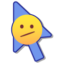 Smiley with Diagonal Mouth