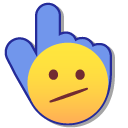 Smiley with Diagonal Mouth