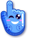 Blue Rocket Smile
