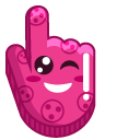Deep Pink Smile