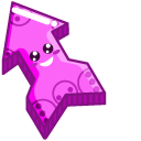 Pink Arrow Smile