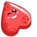 Red Heart Smile