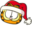 Christmas Garfield and Odie