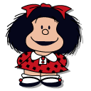 Mafalda and a Bandaged Globe