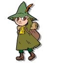 Moomin Snufkin and his Fishing Rod
