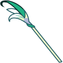 Cookie Run Blue Lily Cookie and her Staff
