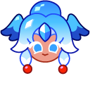 Cookie Run Blue Slushy Cookie and Icy Birdie