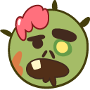 Cookie Run Brain Gum and Zombie Cookie