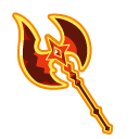 Cookie Run Burning Spice Cookie and Axe