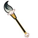 Cookie Run Camellia Cookie and a Brush