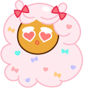 Cookie Run Cotton Candy Cookie and Bird
