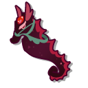 Cookie Run Crimson Coral Cookie and Coral Seahorse