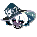 Cookie Run Dark Enchantress in Lily Underneath the Dark Moon