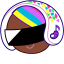 Cookie Run DJ Cookie and Rainbow