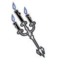 Cookie Run Doughael and a Candelabrum