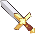 Cookie Run Financier Cookie and a Sword