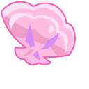 Cookie Run Frilled Jellyfish Cookie and a Shell