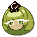 Cookie Run Green Tea Mousse Cookie and Mousse Shield
