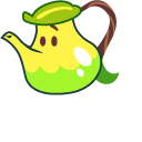Cookie Run Herb Cookie and Herb Teapot