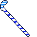 Cookie Run Ice Candy Cookie and Ice Hockey Stick
