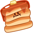 Cookie Run Pancake Cookie and Pancake Frisbee