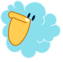 Cookie Run Pilot Cookie and Cloud Pelican