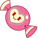 Cookie Run Pink Choco Cookie and Pink Candy