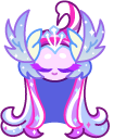 Cookie Run Sugar Swan Cookie and Cherub