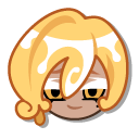 Cookie Run: Tower of Adventures Buttermilk Cookie and a Cross