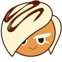 Cookie Run White Choco Cookie and a Fencing Sword