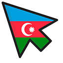 Azerbaijan Flag