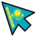 Kazakhstan Flag