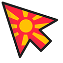 North Macedonia Flag